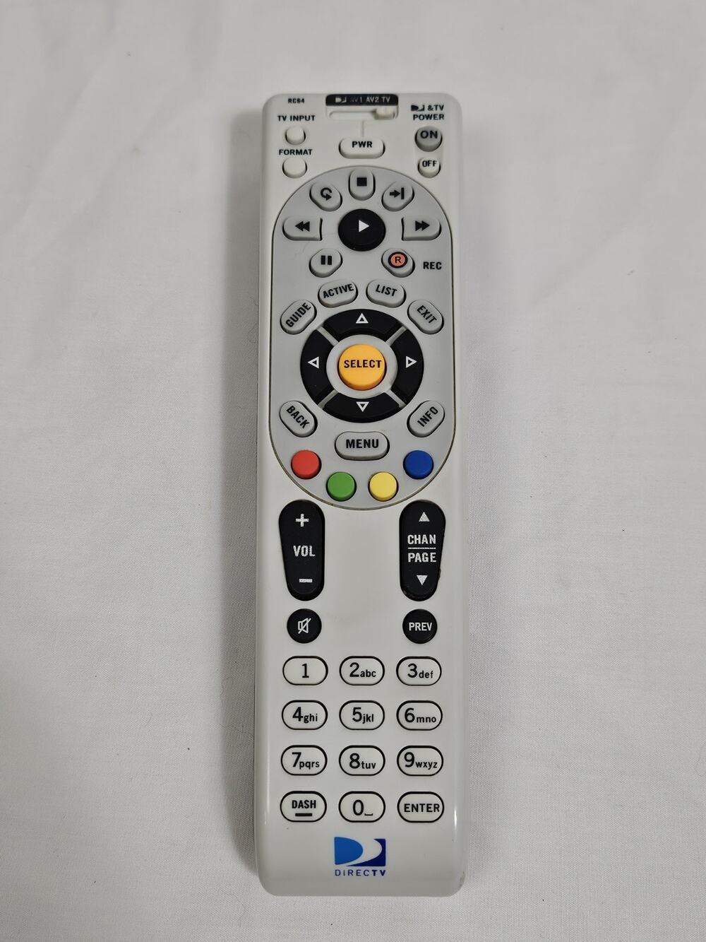 Original Directv RC65RX Universal Remote Control Direct TV